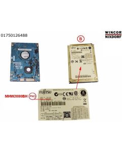 Harddisk 80GB 2,5“ SATA:Fujitsu MHW2080B