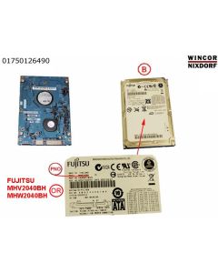 Harddisk 40GB 2,5“ SATA:Fujitsu MHW2040B