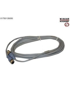 sensor cable M12, 4pol, ma/fe 3m