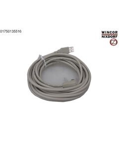 USB-cable A-B_90° 5.0M