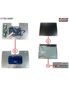 NV: 17" LCD display