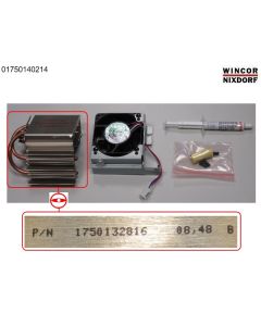 Service-Kit Heatsink with Heatpipes B/M