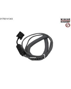 RS232 Cable, Direct Power, 12 ft. coiled