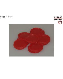 pushbutton shield red (M22-XDL-Y)