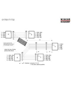 cable 5V/36V DS modules (4-fold)