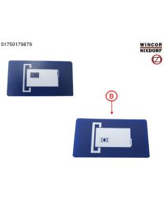 Label IDCU-2 track bottom vertical chip