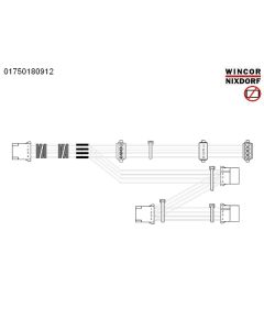 cable 5V/36V safe ATS BO/CO (3 Cass.)