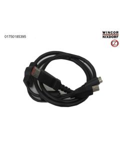 Y-cable pUSB 24V USB-B HOS3pin 1.10M bk