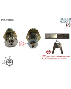 Lock zylinder 225-08-2 9F3001