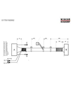 cable DS module - cassette (16p) II