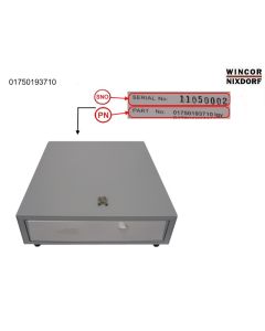 CASHDRAWER KA12-1 (LIGHT GREY)