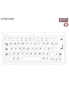 Keyboard VARIO-Alpha-Compact-PS TUR