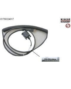 RS232 cable 5V POT coiled 9ft.