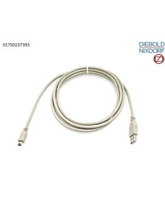 USB-cable A-miniB 2,1m