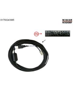 USB to RJ45 cable, 5.0m, black