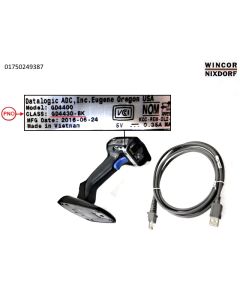 GD4430 Hand Scanner 2D Stand bk USB-A