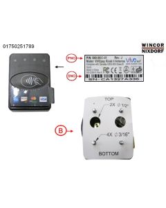 contactless antenna rectangle KIOSK II