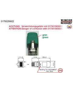 termination resistor CAN-Bus 100R (gn)