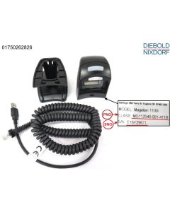 Scanner Mag1100i,USB Typ A coiled,2D,bk