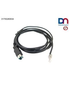 USB to RJ45 lockable cable, 12V 3m