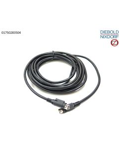 Cable Power Hosiden 4-pin 5m