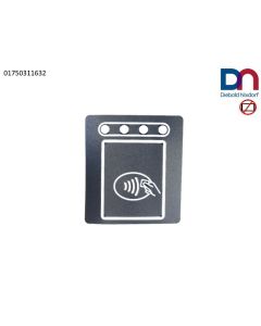 Logo contactless NSL 90G (62.5x56.5)