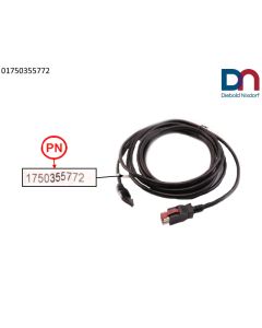 PoweredUSB printer cable 5,0m black