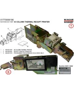 NCR:PRINTER-40 COL THERMAL RECEIPT