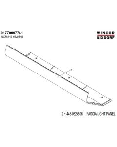 NCR:Panel Light Cover Fascia (5885)