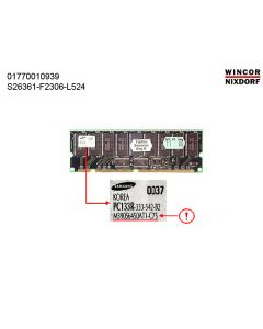 Memory 1GB SDRAM PC133 ECC 2x512M