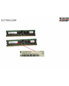 ITS:1GB 2X512MB DDR2-400 PC2-3200 ECC