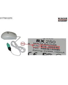 Optical Mouse RX250 Grey USB PS/2