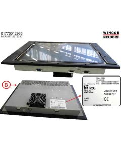 NCR: Display 15" LCD, touch