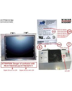 NCR:MONITOR-COLOR 12.1 INCH SUNLIGHT RE