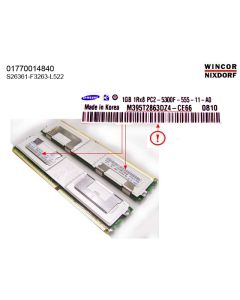 2GB 2X1GB FBD667 PC2-5300F DECC 38006670