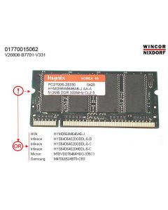 512 MB DDRSOD64MX64/333 8031117