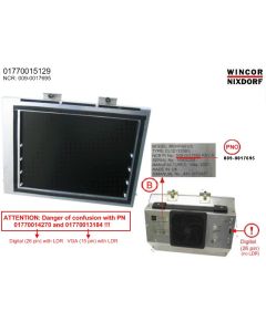 NCR:5886 LCD Display Digital (ALS conn.)