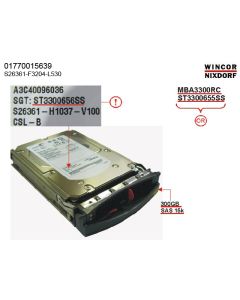 HD SAS 3GB/S 300GB 15K HOT 3.5 34000778
