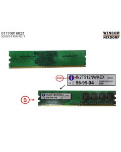 MEM 512MB DDR2-533 PC2-4200 ub  84003600