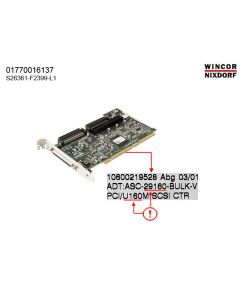 SCSI CTRL, 1X U160 INT/EXT, SE 82072821