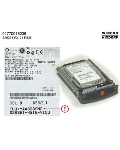 HDD U320  36GB 15K HOT PLUG 3.5 88039708