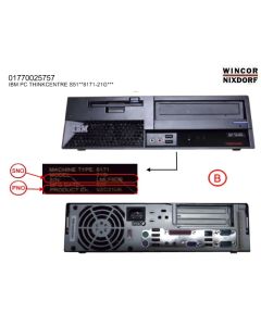 IBM PC THINKCENTRE S51**8171-21G***