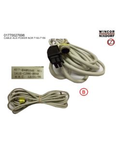 CABLE AUX POWER NCR 7193-7156