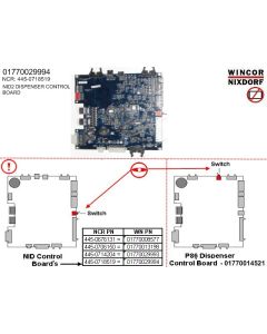 NID DISPENSER CONTROL BOARD TO