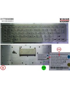 KEYBRD-ALPHA 64 KEY USB BELGIUM ROHS