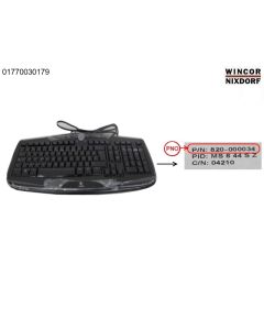 CLAVIER BE LOGITECH USB BLACK