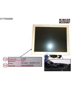 V7 15in LCD Monitor; Silver/Black