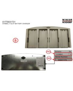 SYMBOL 4 SLOT BATTERY CHARGER