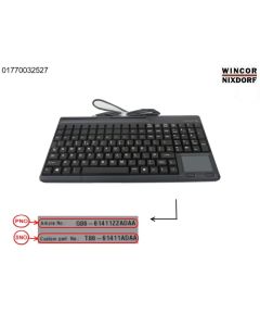 Keyboard USB/Touch/MSR Engl(UK,IE,DK,SE)