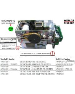 NCR:IMCRW Track 1,2,3 Smart Std. Shutter